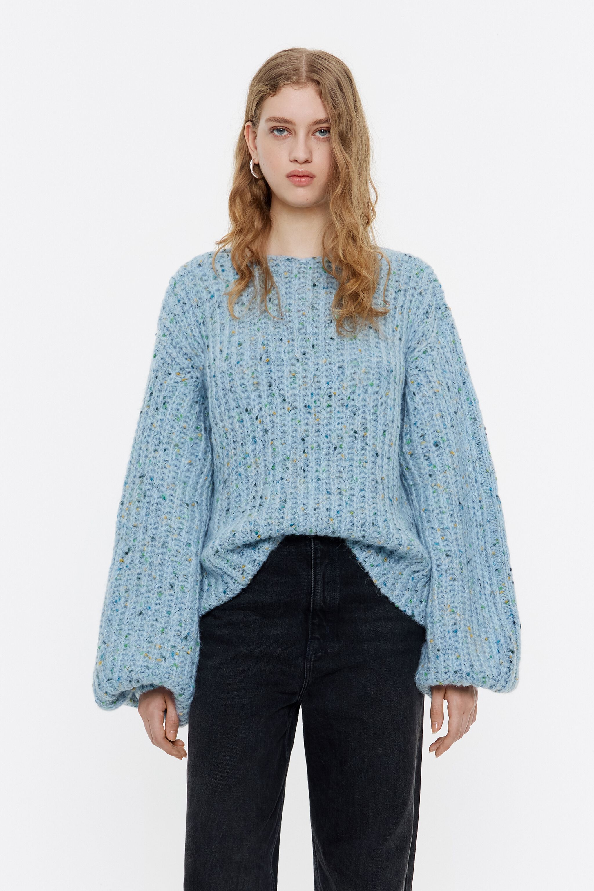Light blue oversize sweater