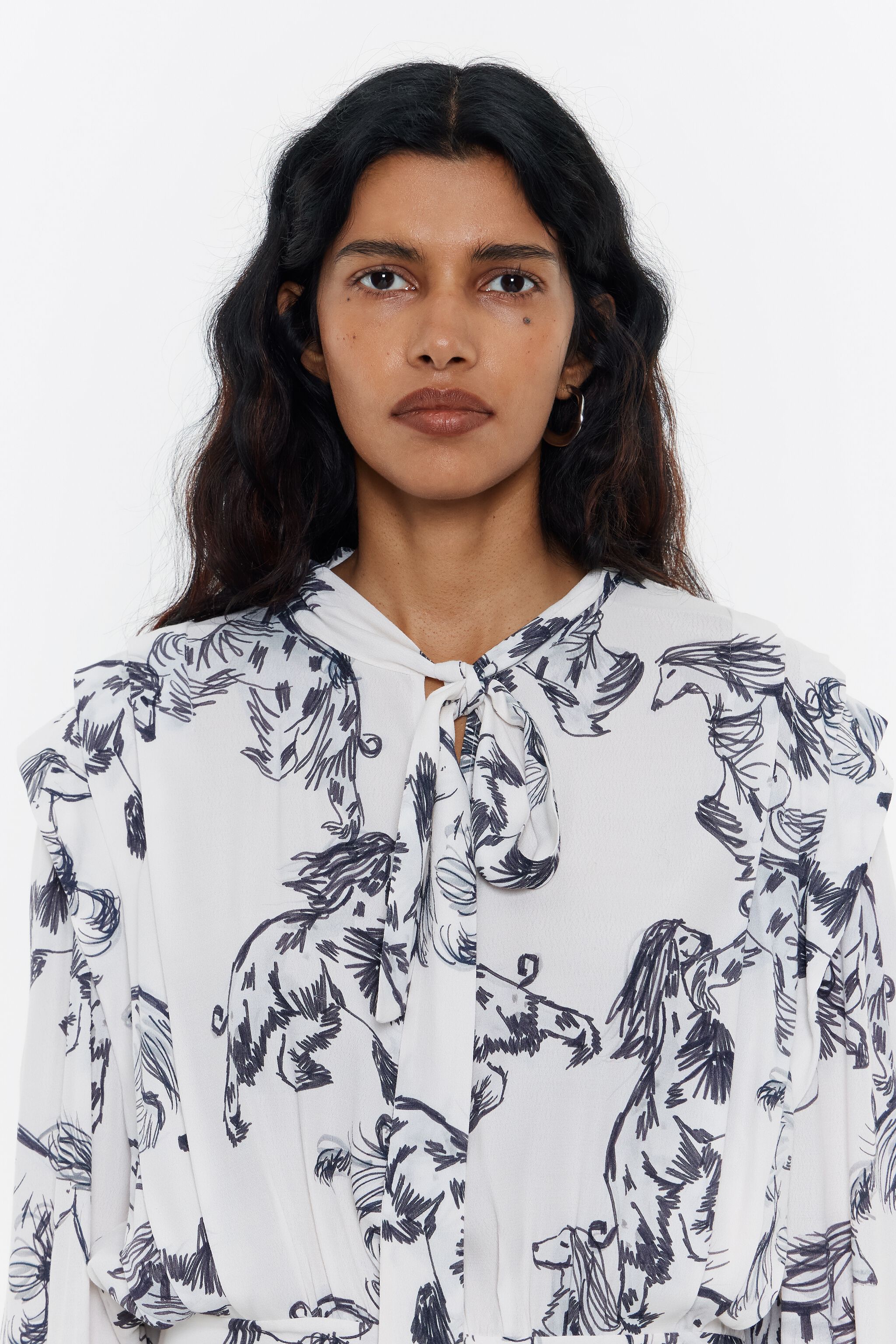 Gray Greyhound midi dress