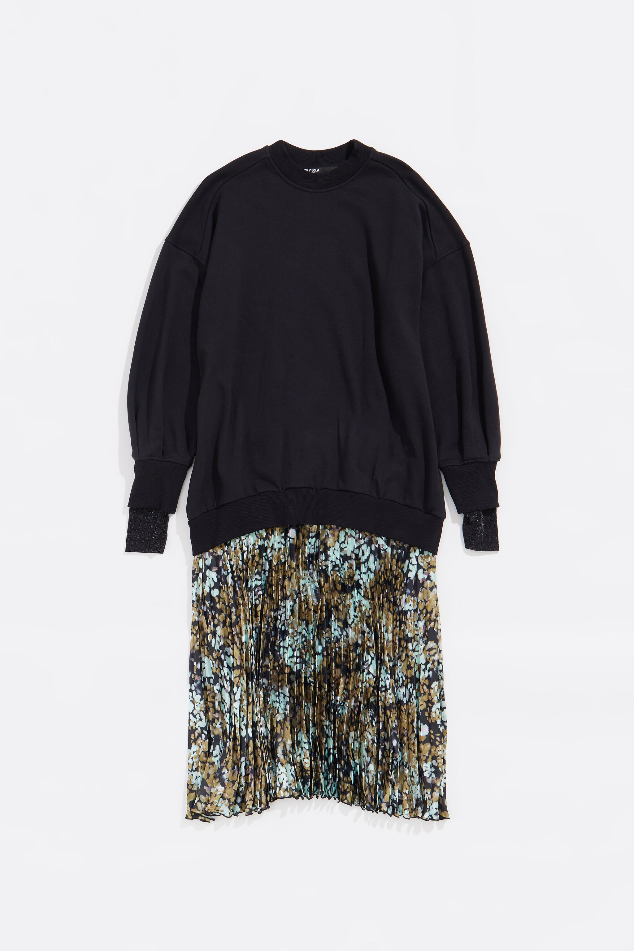 Ocher Leomimosa sweatshirt dress