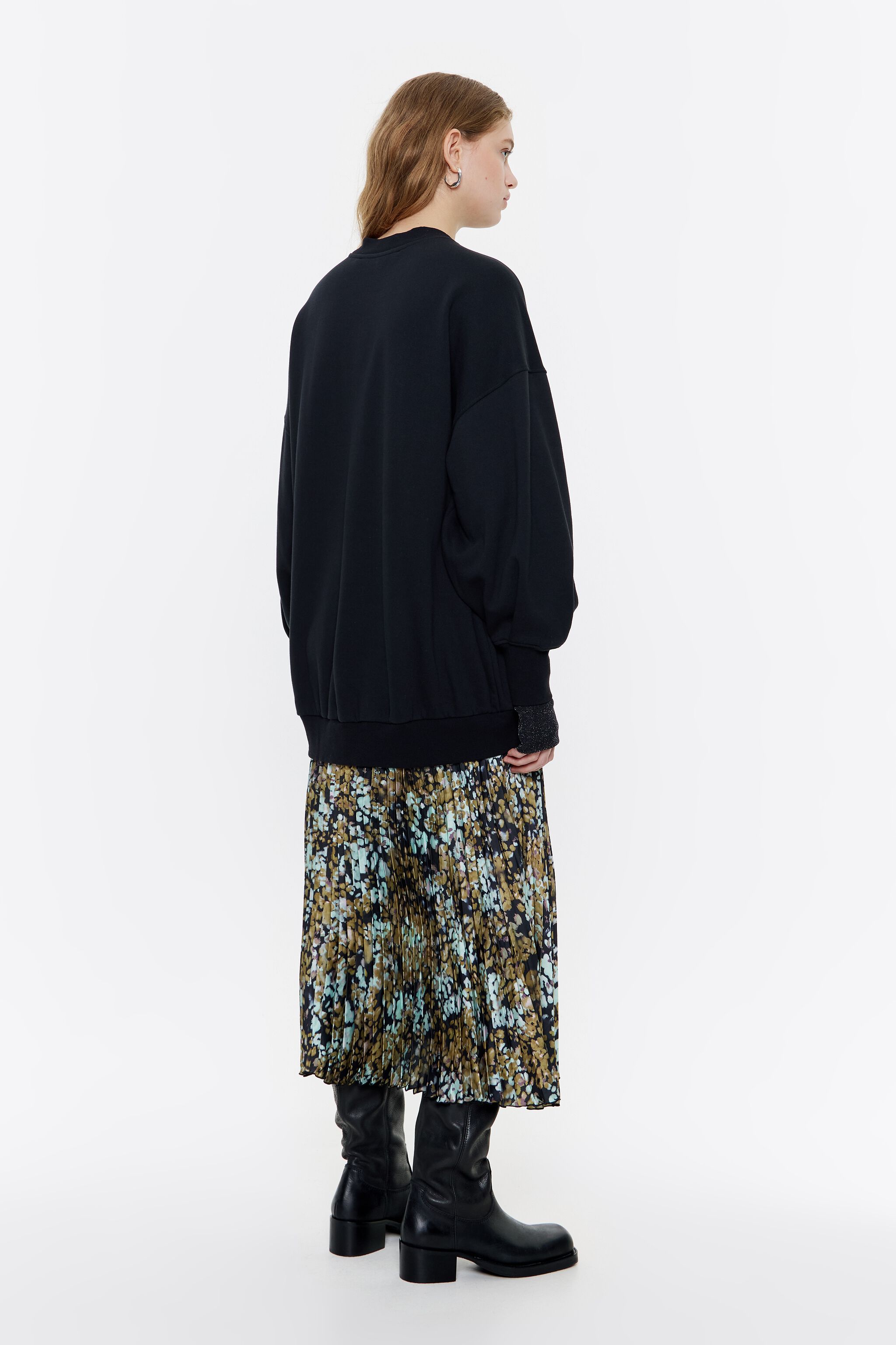 Ocher Leomimosa sweatshirt dress