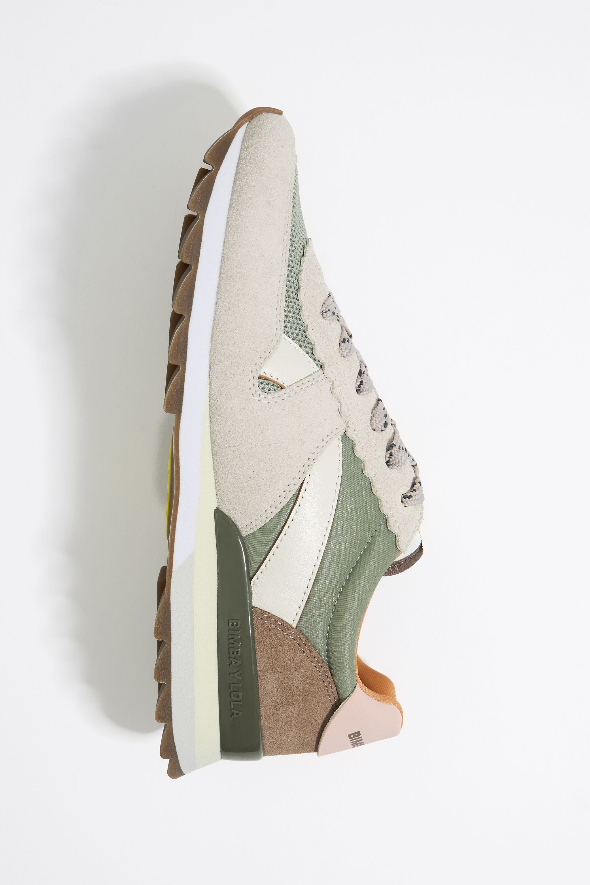 Khaki 13 19 technical sneaker