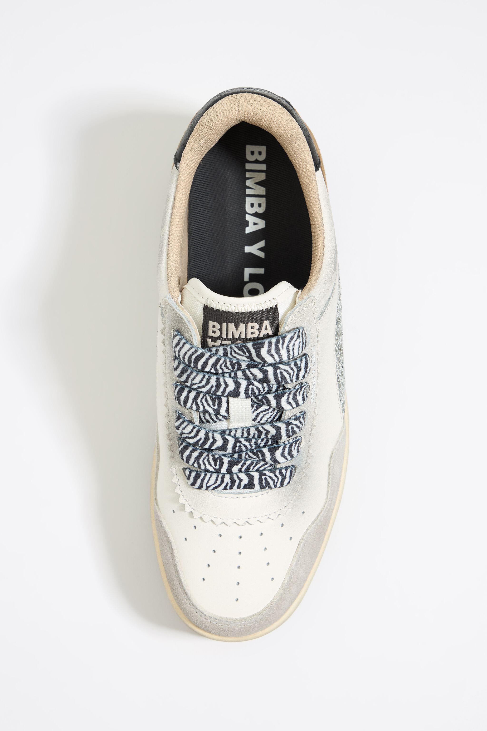 White leather 13 57 platform cupsole sneaker