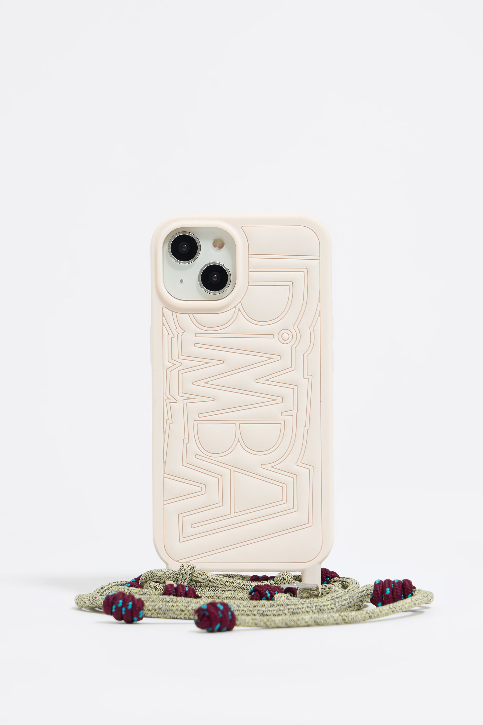 Ivory silicone iPhone 14 case