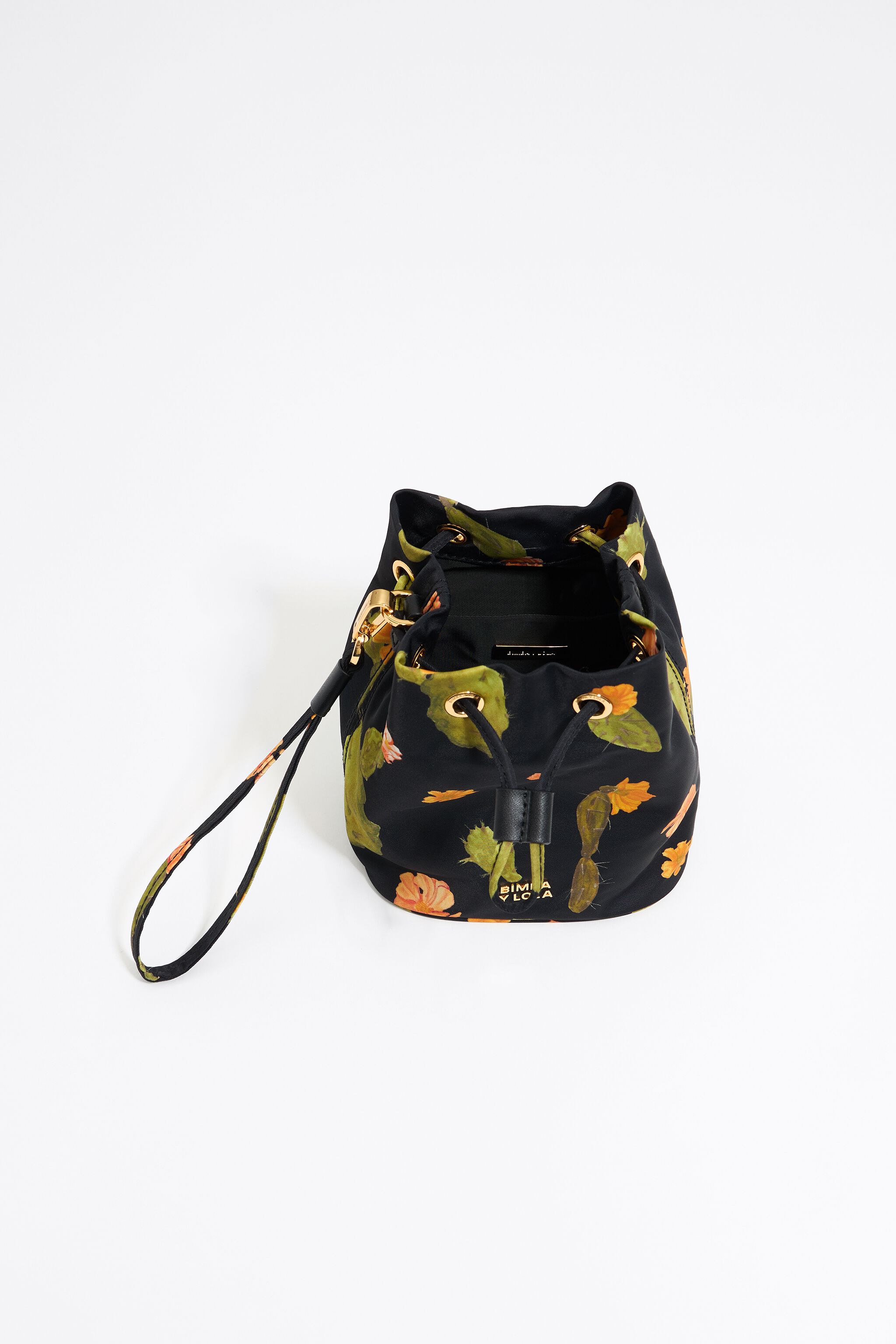 Black Cactus nylon make-up case