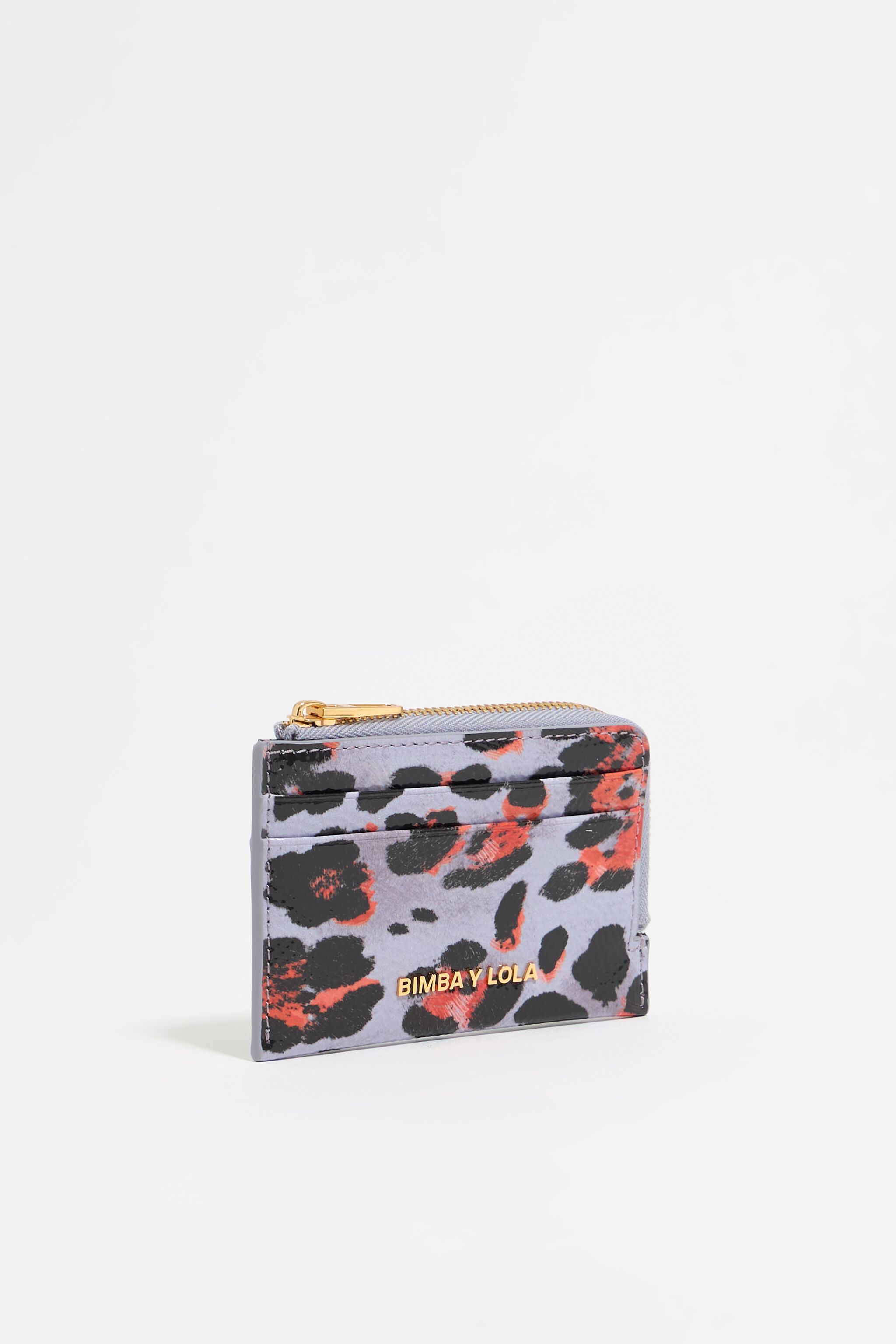 Lilac Leopard coin purse