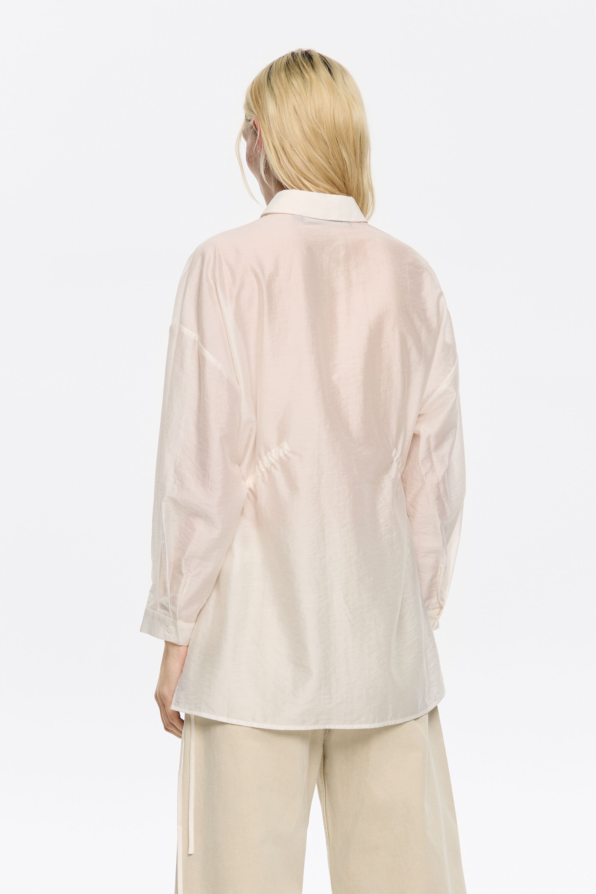 Ivory adjustable shirt
