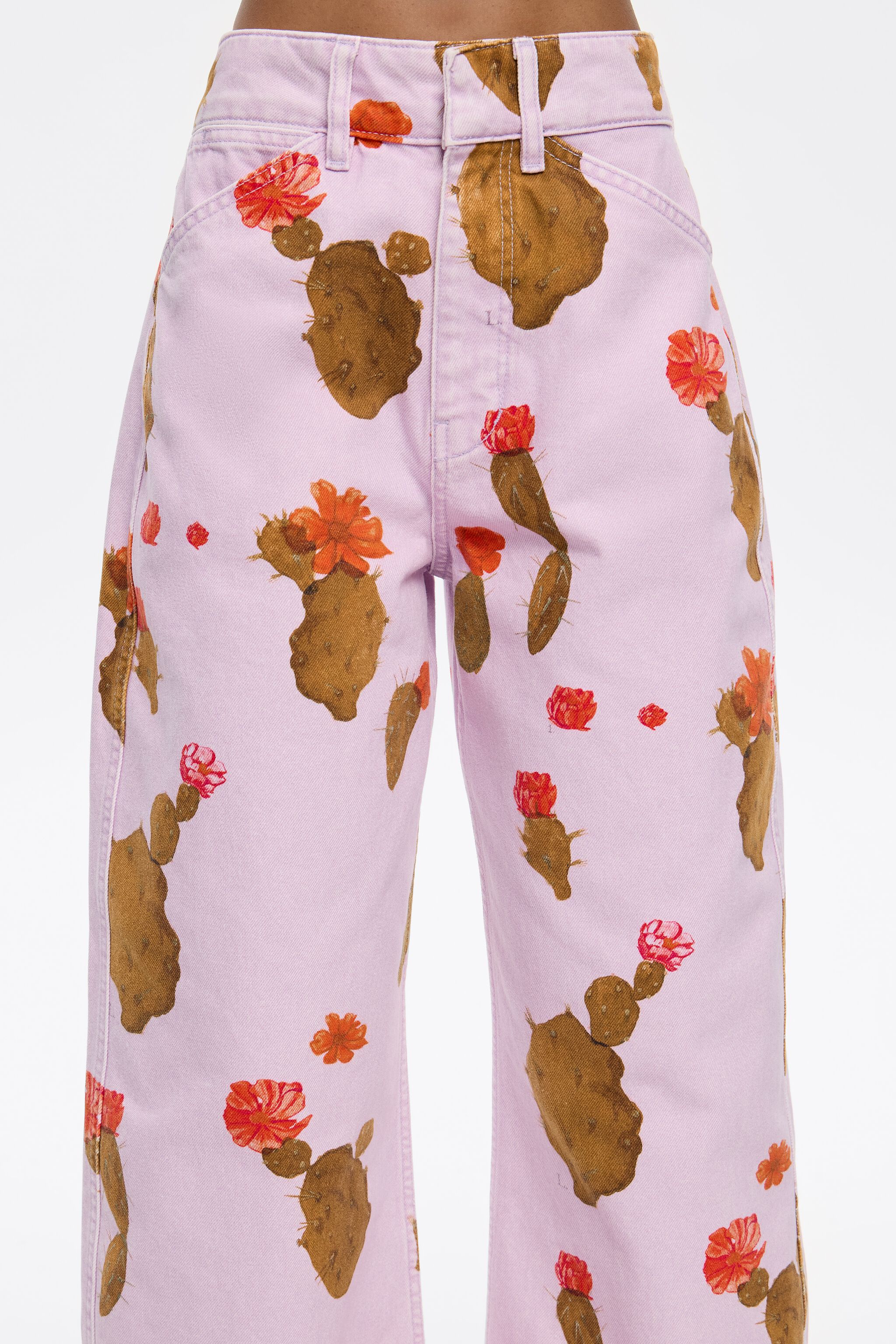 BARREL - Pink Cactus jeans