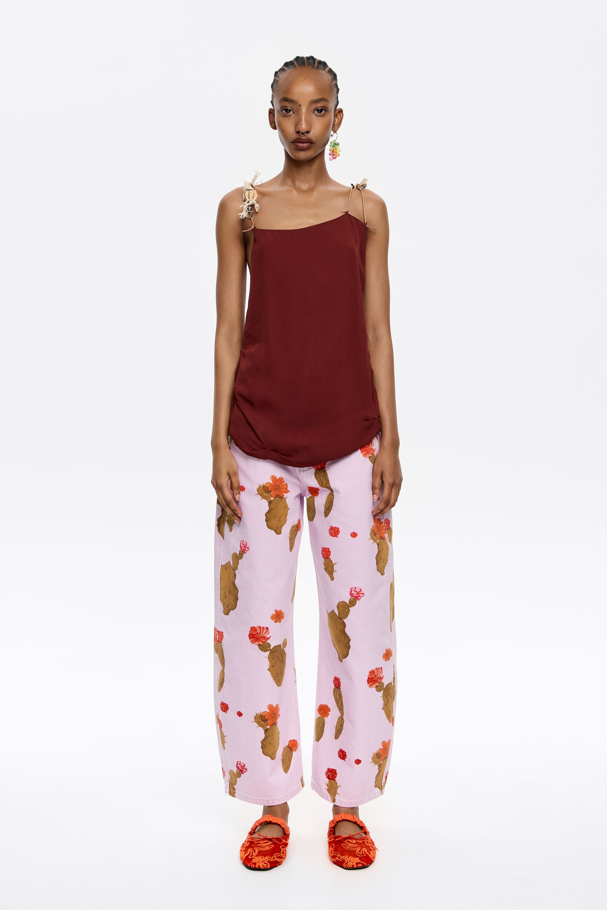 BARREL - Pink Cactus jeans