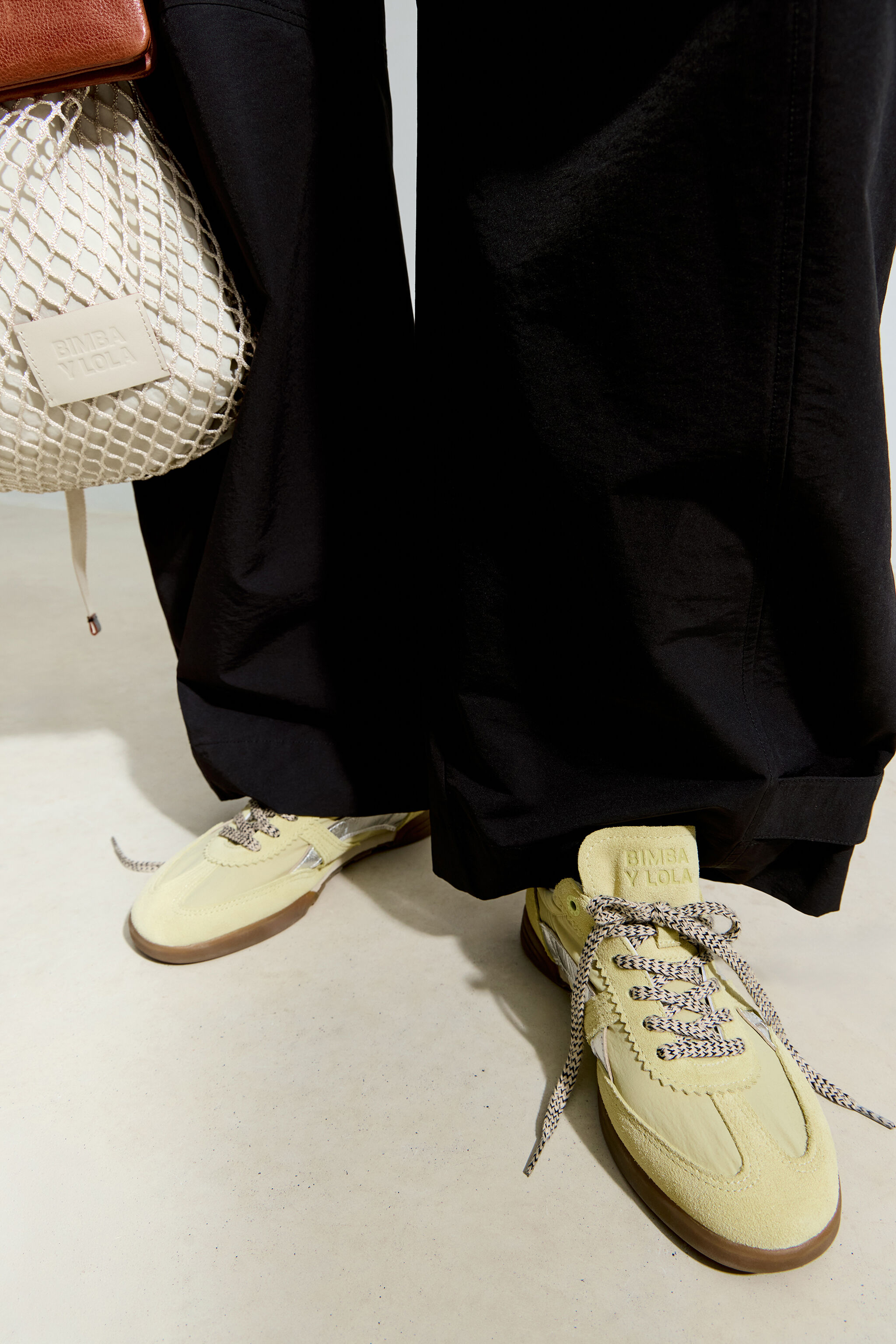 Yellow 13 16 indoor sneaker