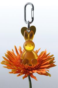 Llavero resina conejo