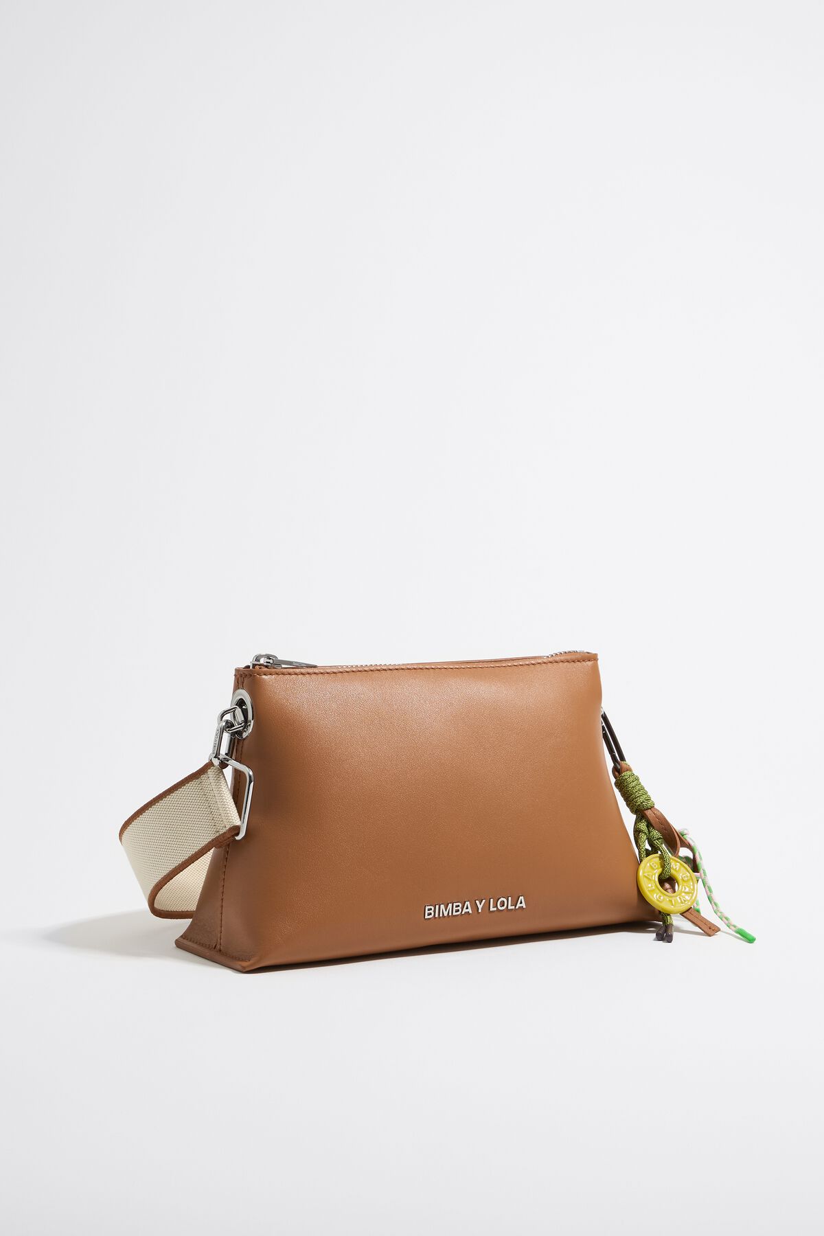 Bolso Trapecio Bolsos De Piel Bimba Y Lola Bolso Trapecio Mediano - Main Image