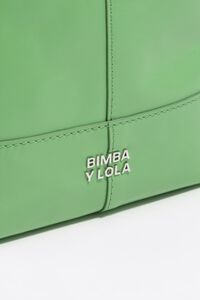 Bolso Paper mediano piel esmeralda