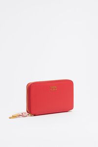 Billetera horizontal rojo amapola