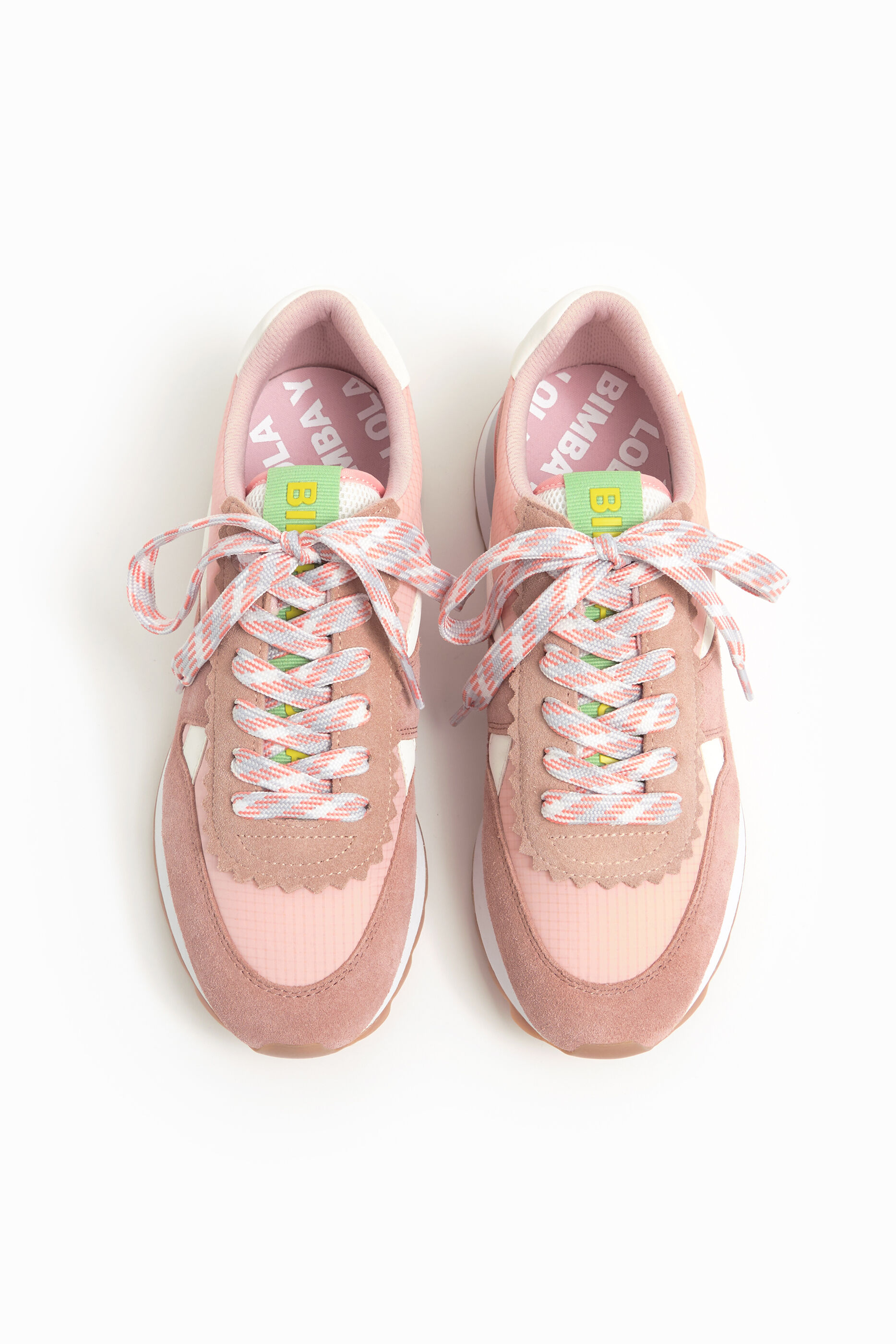 salmon pink trainers