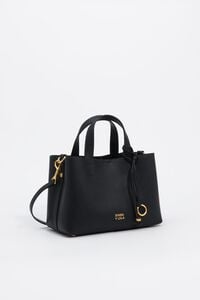 Bolso tote Chihuahua mediano piel negro