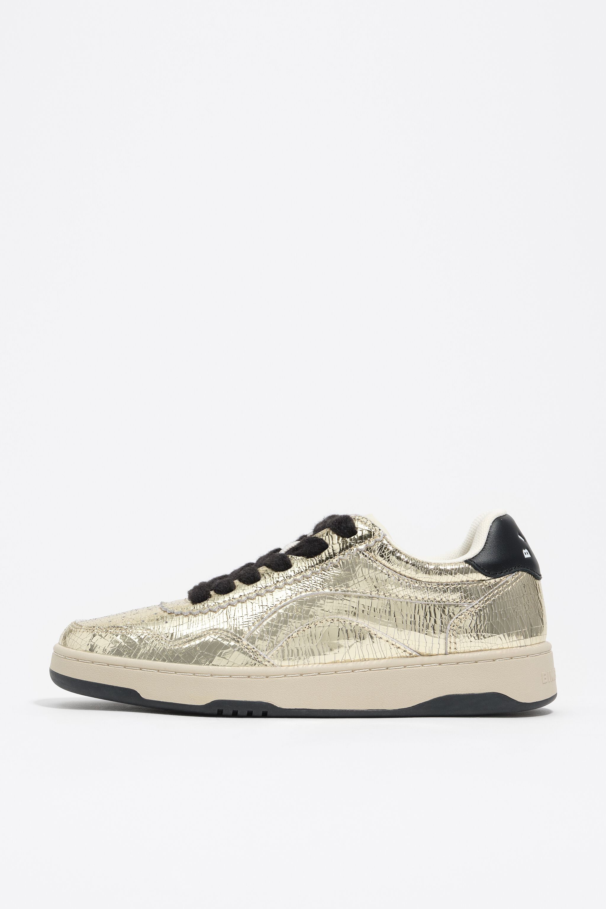 Gold leather 13 57 cupsole sneaker