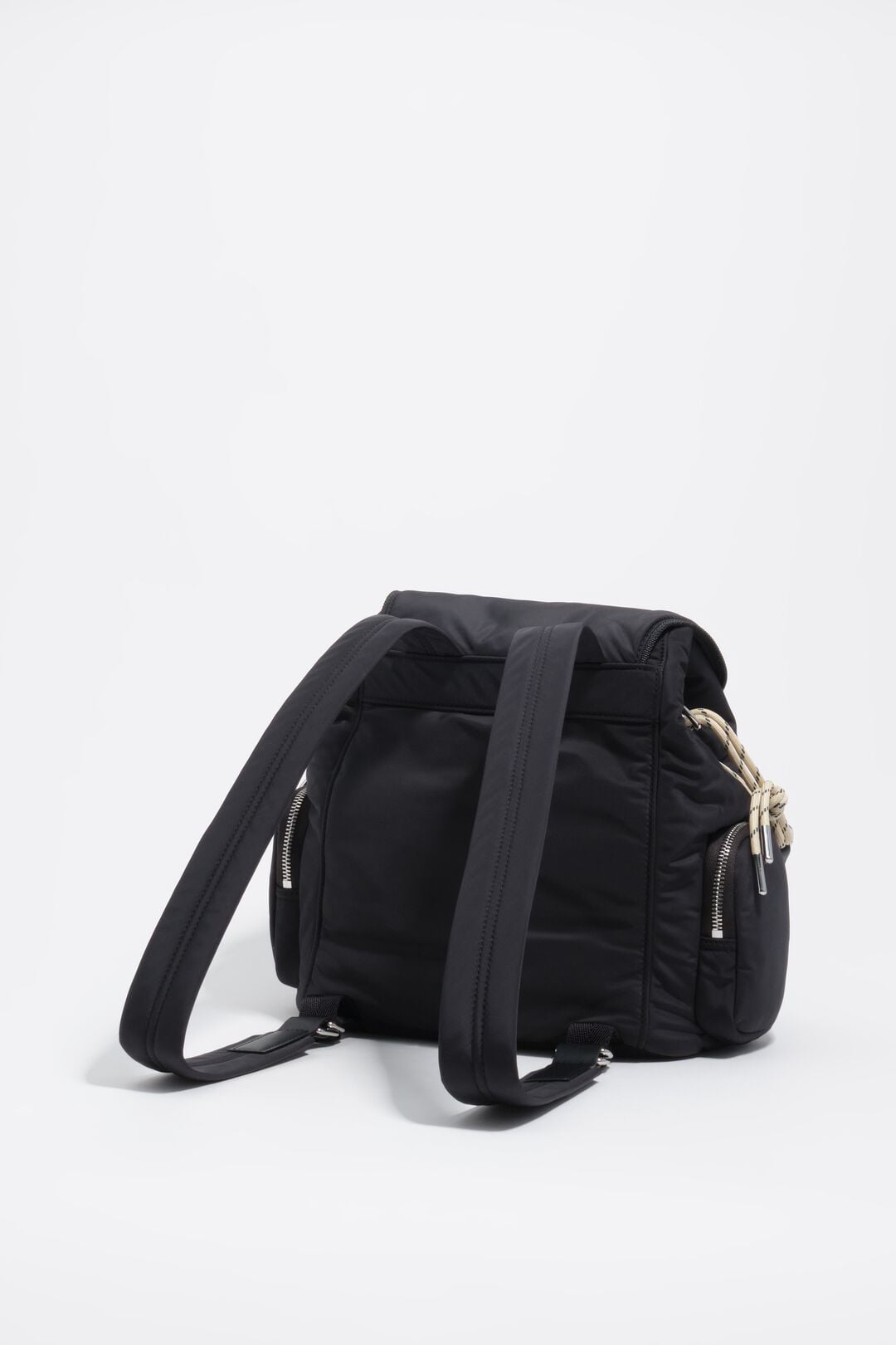 bimba y lola mini backpack Dark anthracite nylon Pocket backpack