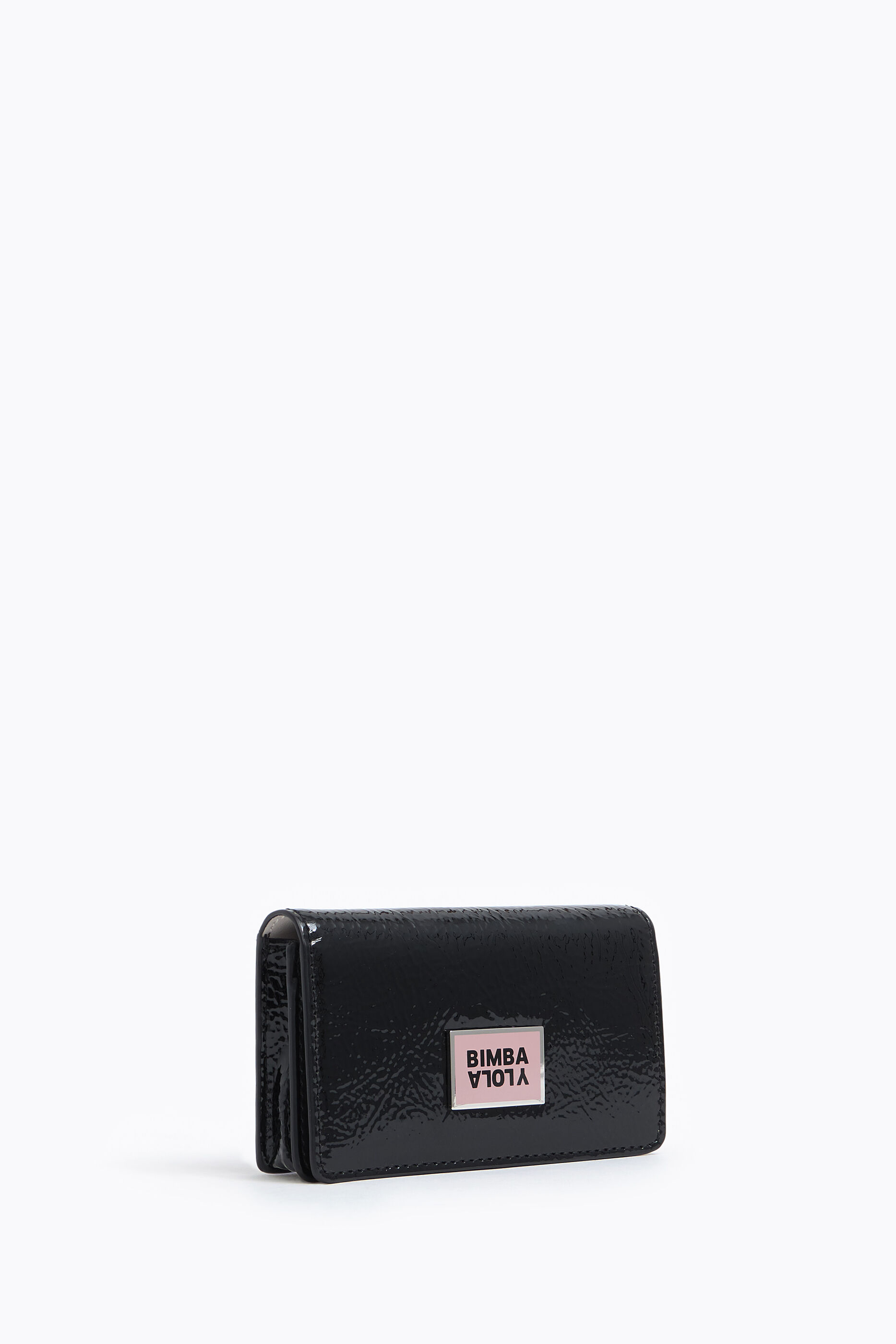 black flap purse