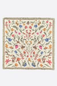 Flowers and bees shawl