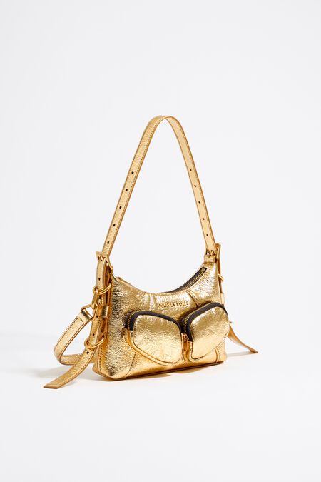 Dahlia Slouch Bag - Gold