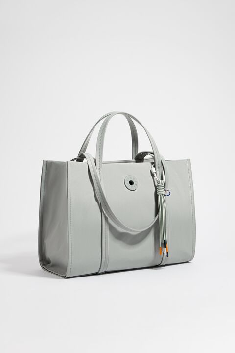 M light gray shopper bag