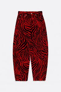 BARREL - Vaquero Zebra rojo