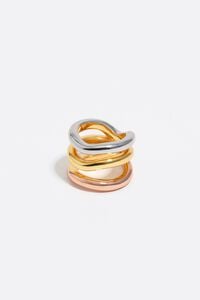 Anillo bandas tricolor