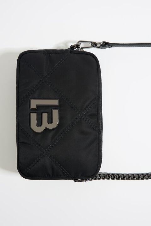 Bolso mini nylon acolchado negro Bolso mini nylon acolchado negro