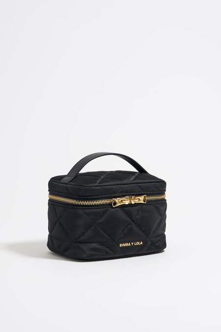 Neceser Mediano Women'secret Mr. Rabbit - Nylon Estampado, Diseño Contraste - Para Mujer, Práctico Y Bonito