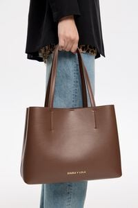 Bolso shopper Chihuahua grande piel moca