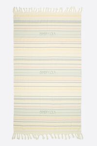 Toalla dibujo rayas bordado