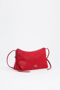 Small lava fur crossbody bag
