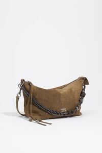 Bolso Madrid mediano serraje oliva
