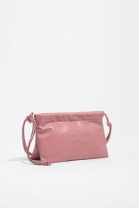 Mini pink leather bag