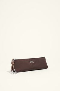 Estuche nylon moca