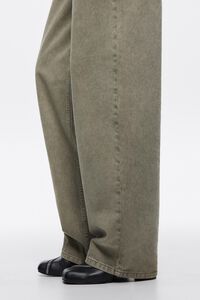 Black leather ankle boot zip