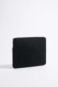 Black nylon 13.5" laptop sleeve