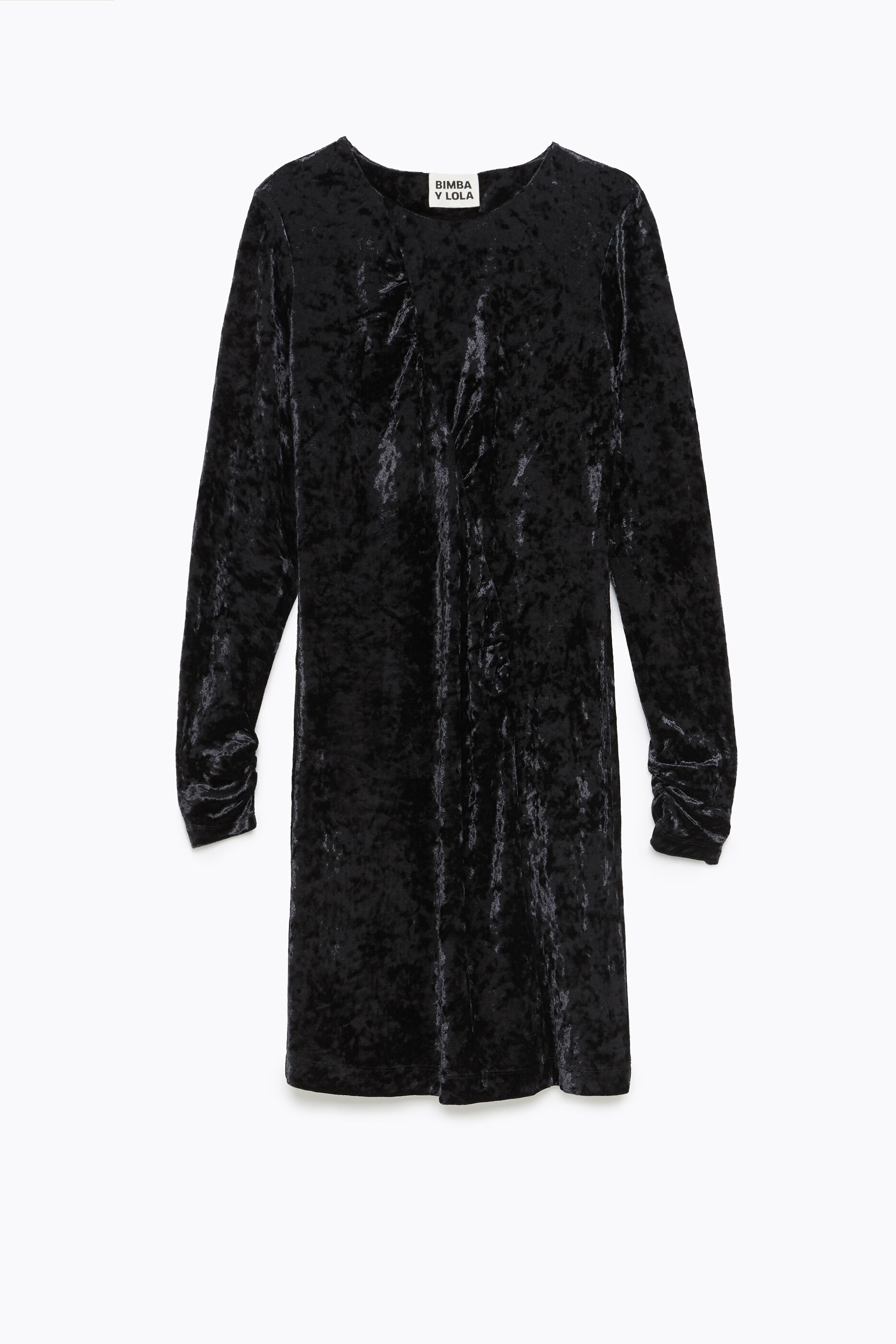 Vestido terciopelo negro