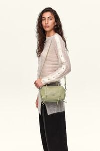 Bossa Lolita mini pell verd pastel
