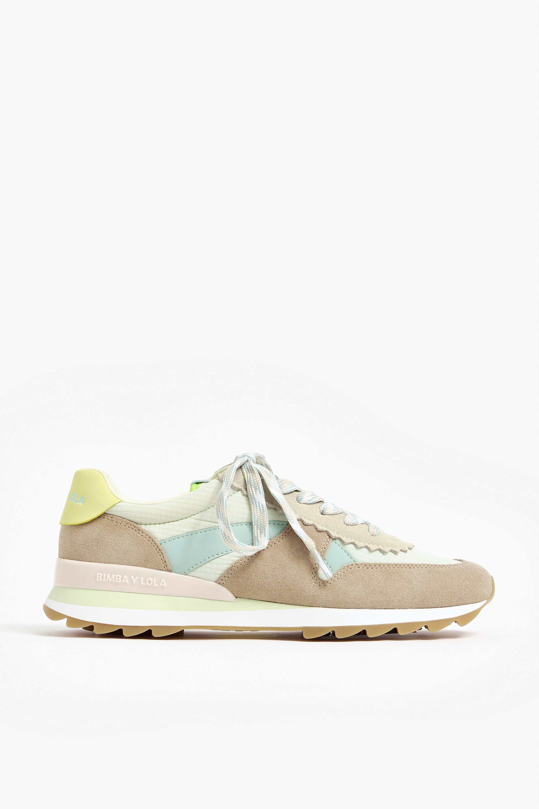 Copenhagen Dames Sneakers Wit blauw vleugel sneaker | Van den Assem