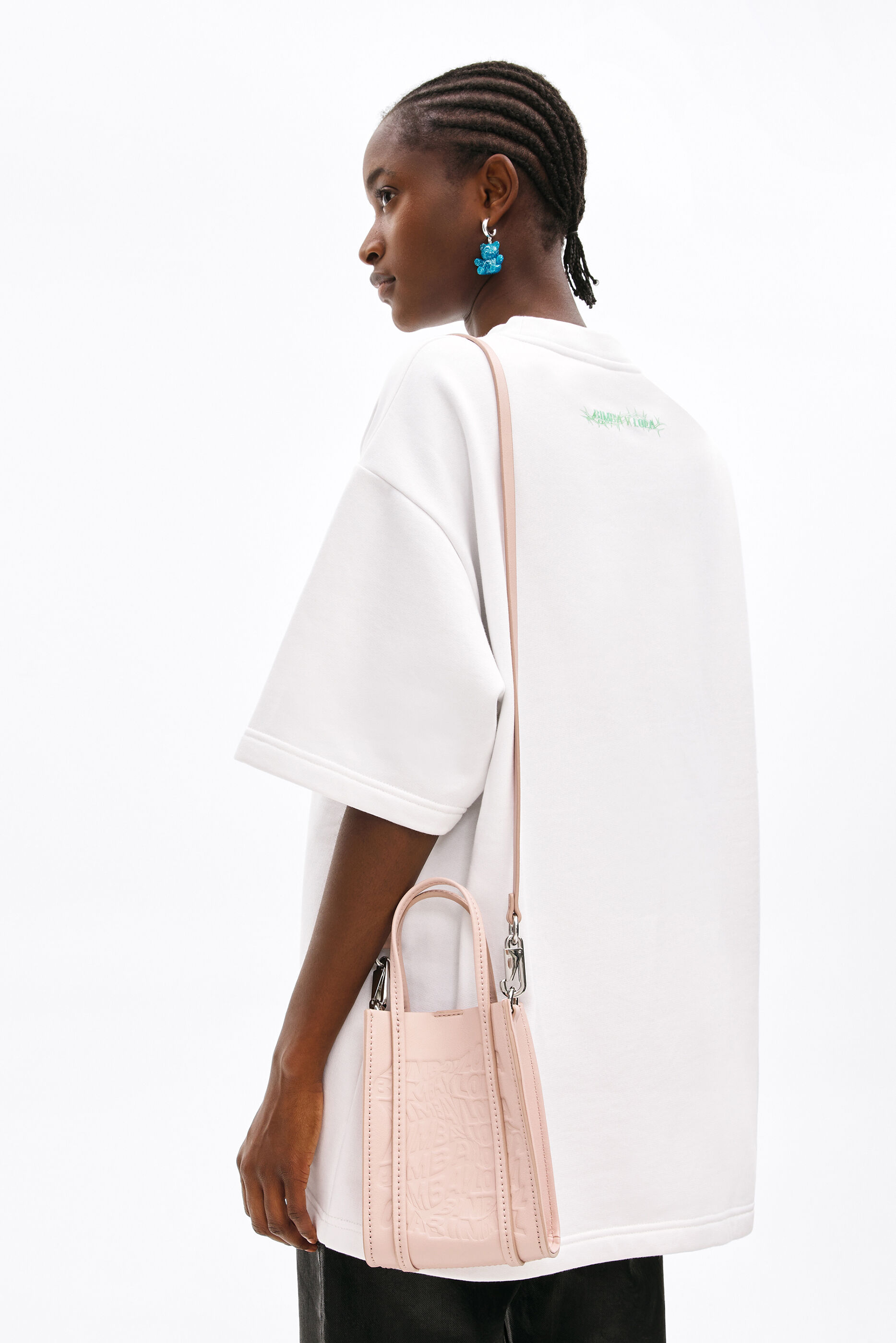 light pink small bag