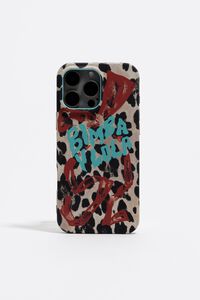 Funda r&iacute;gida iPhone 16 Pro Max leopardo lazo