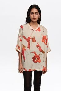 Oversize fluid Dancers T-shirt