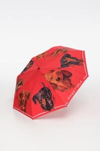 Red dachshund umbrella