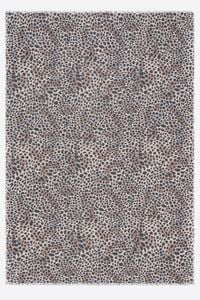 Khaki Cheetah fine sarong shawl