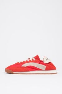 Deportiva 13 06 serraje nylon rojo