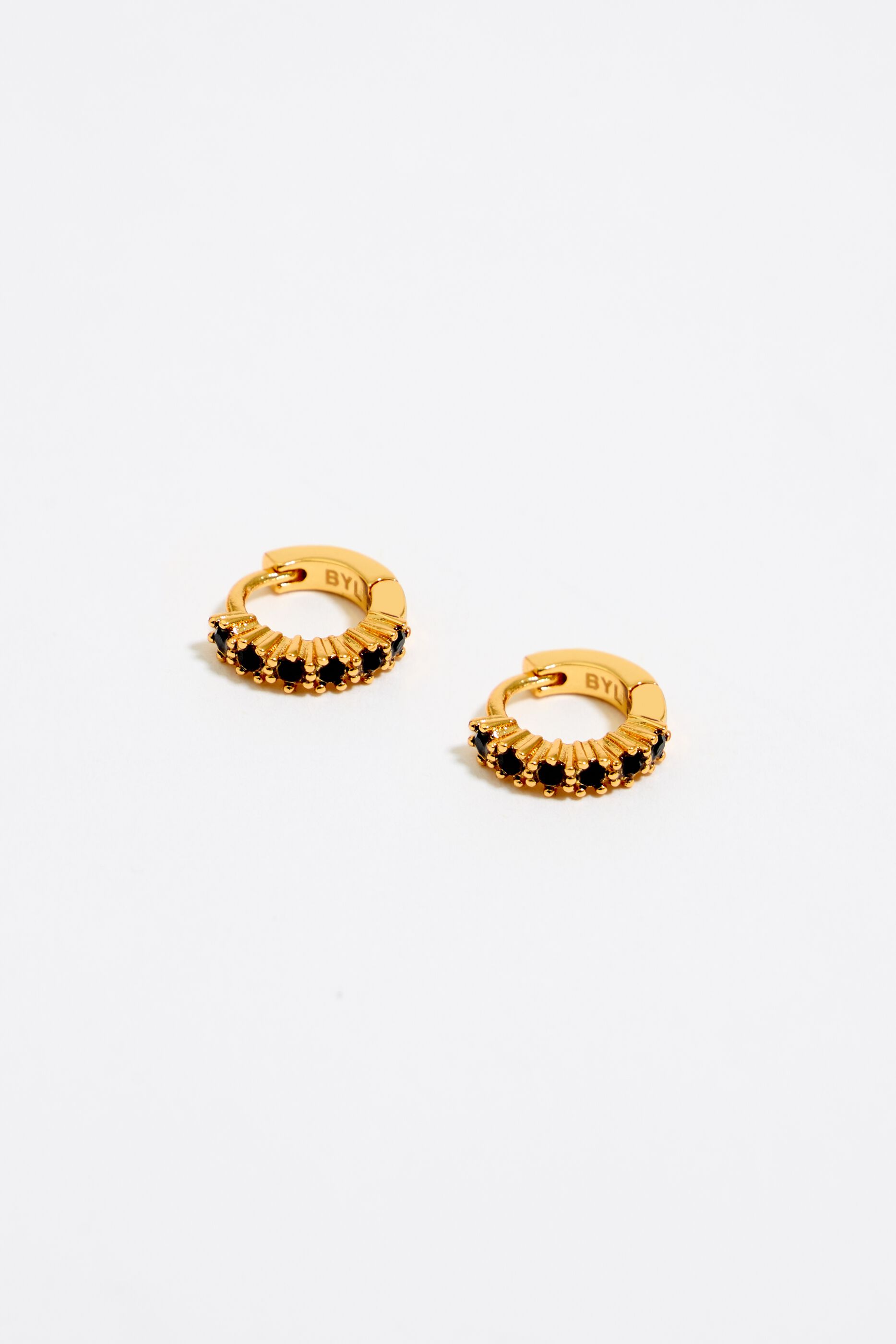 Top 155+ thin black hoop earrings seven.edu.vn
