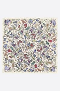 Offwhite paisley sjaal