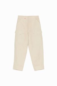 Pantal&oacute;n lino crudo