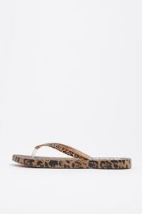 Chancla flip flop Leopard natural